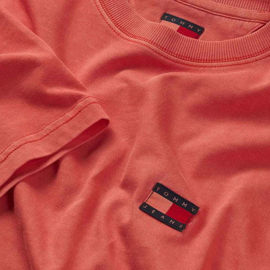 Tommy Hilfiger Ανδρική κοντομάνικη μπλούζα Woven Badge Relaxed T-Shirt
